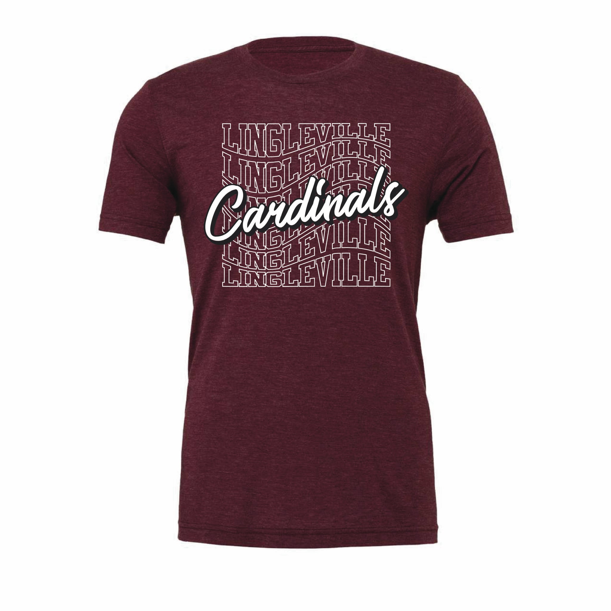 Wavy Cardinals Tee
