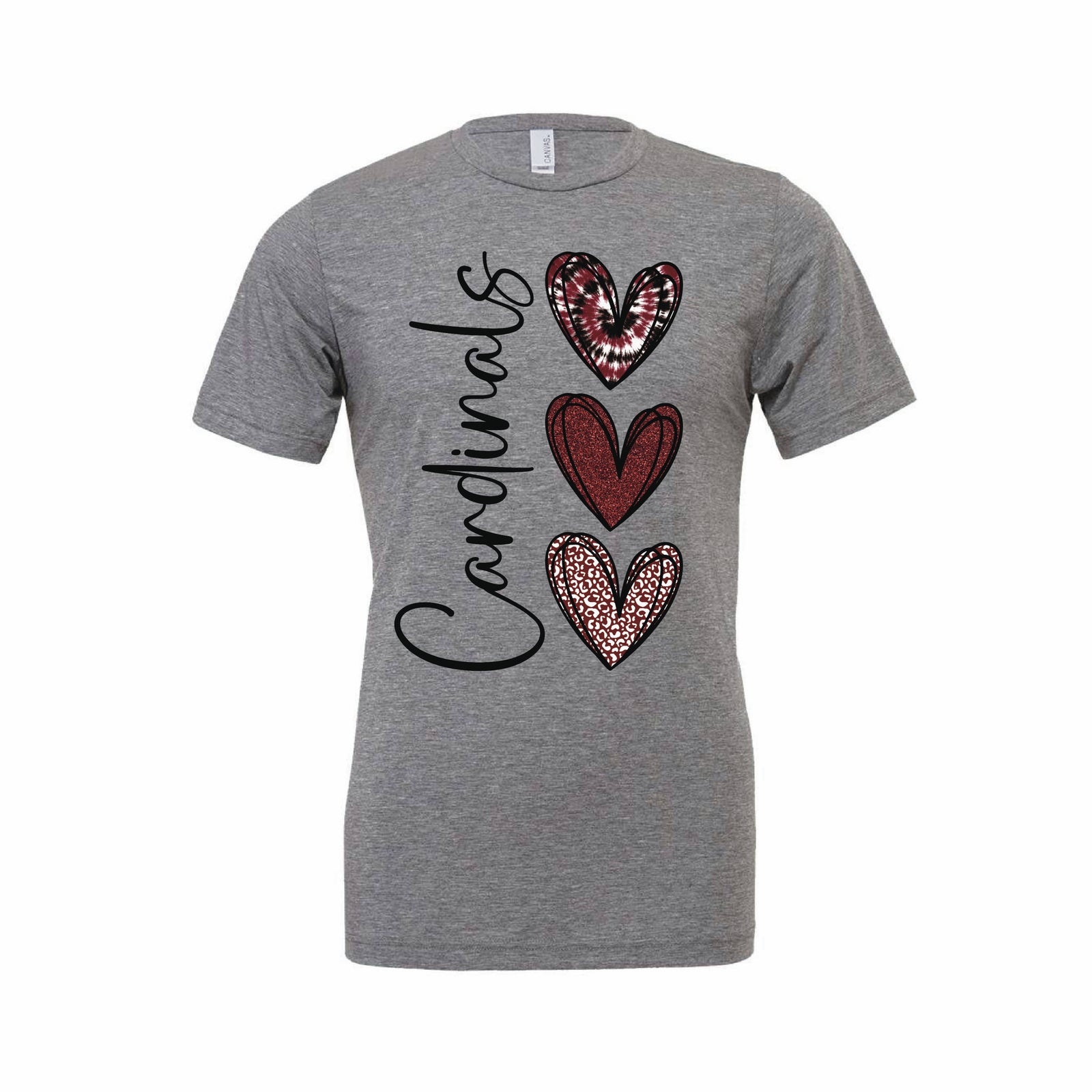 Cardinal Hearts Spirit Tee