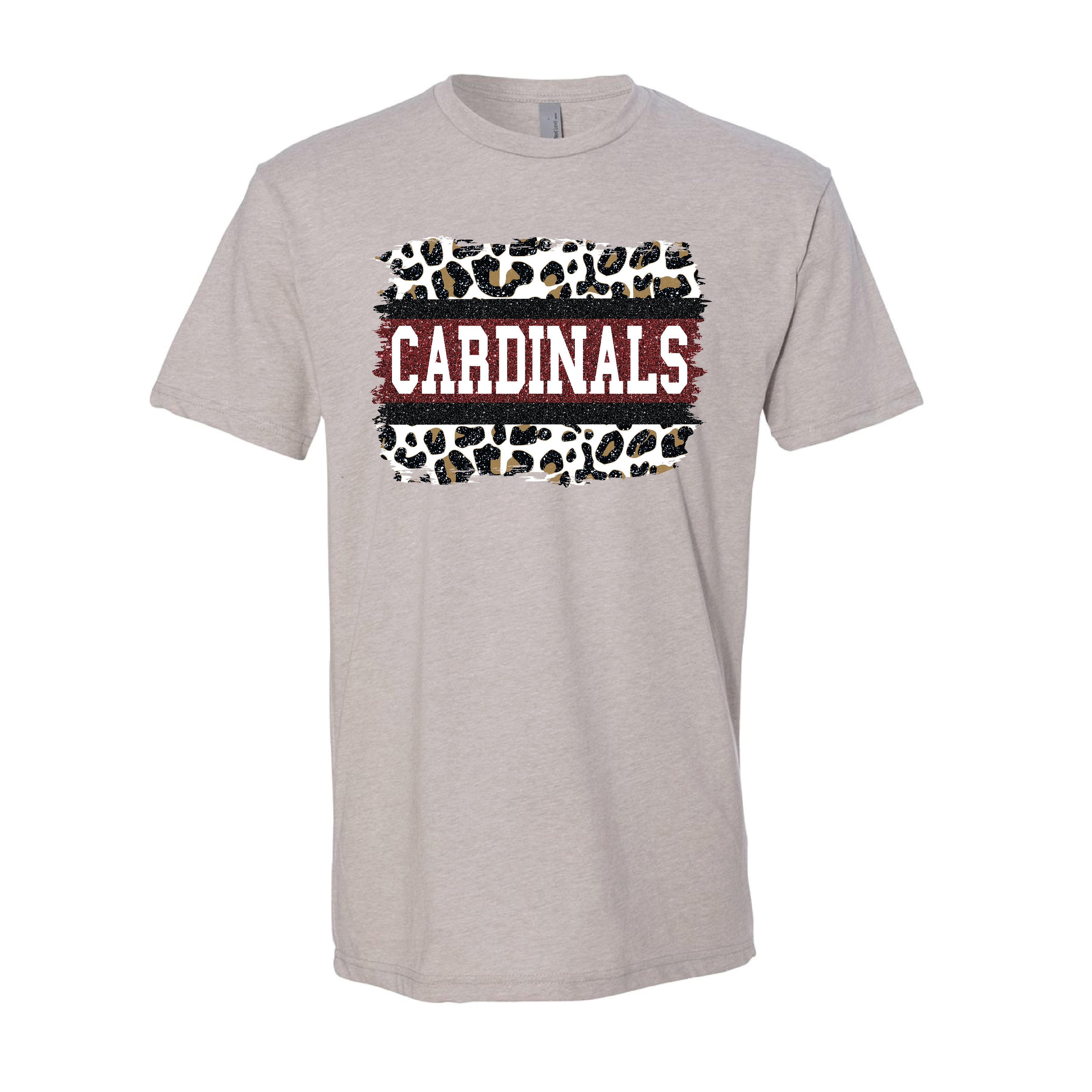 Faux Glitter Cardinals Tee