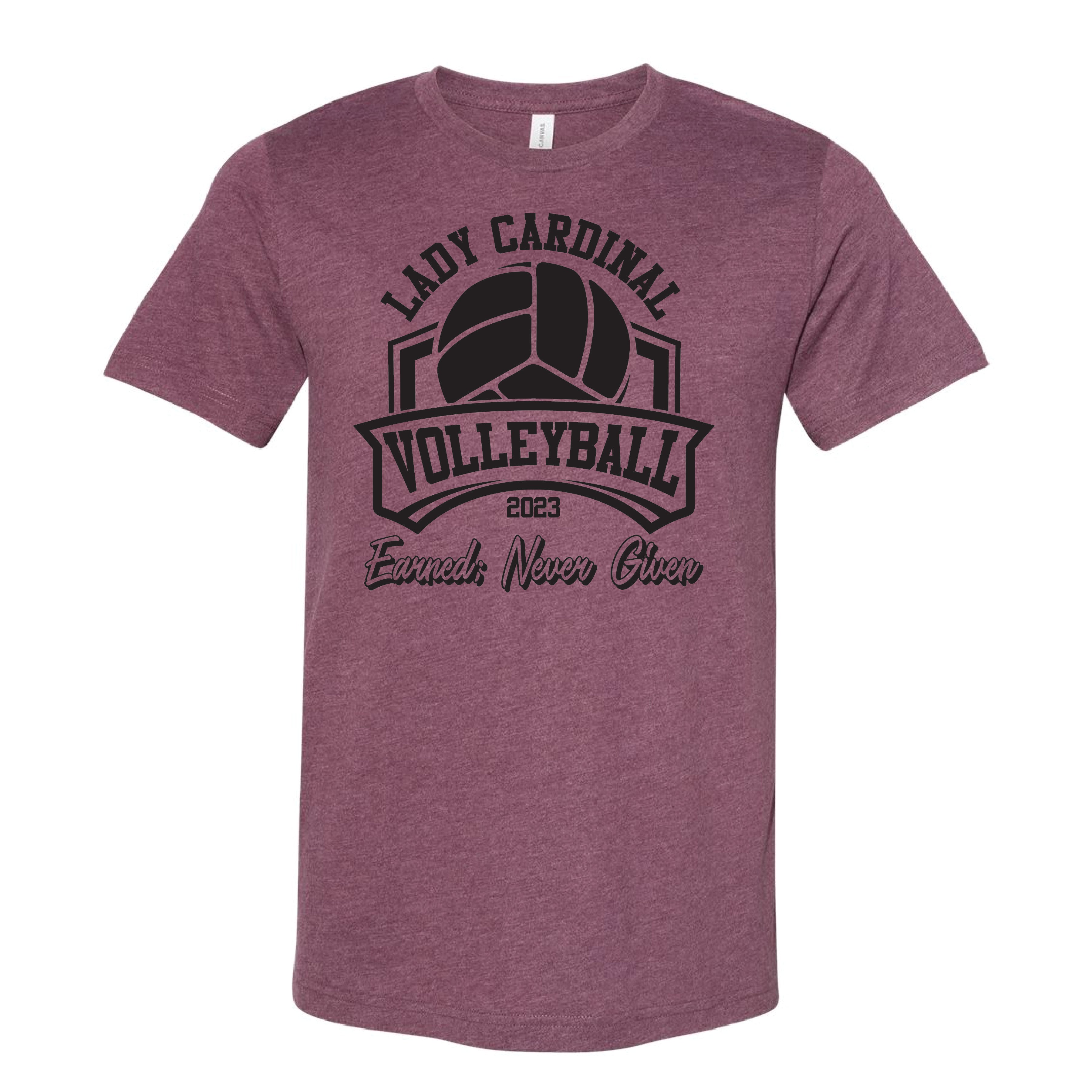 2023 Lingleville Lady Cardinals Volleyball Tee Fundraiser