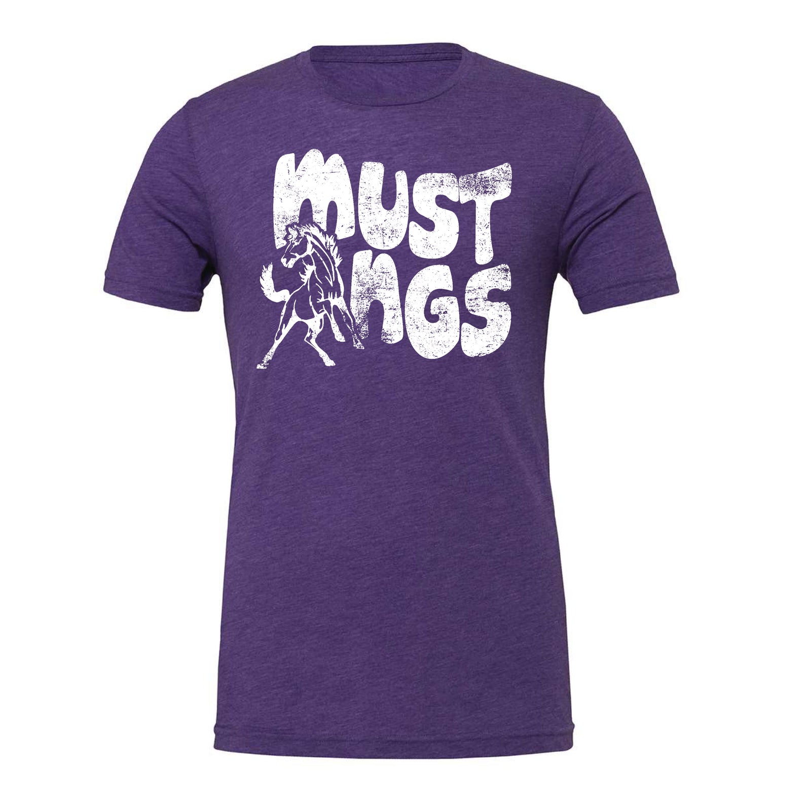 Distressed Mustangs Graphic Tee