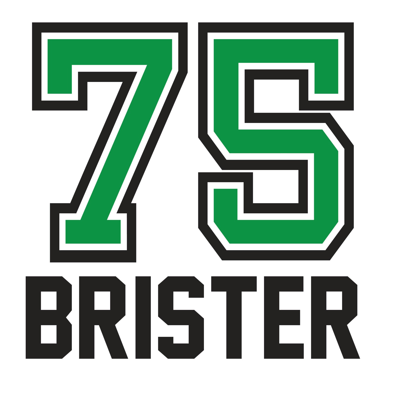 Block Name & Number Decal