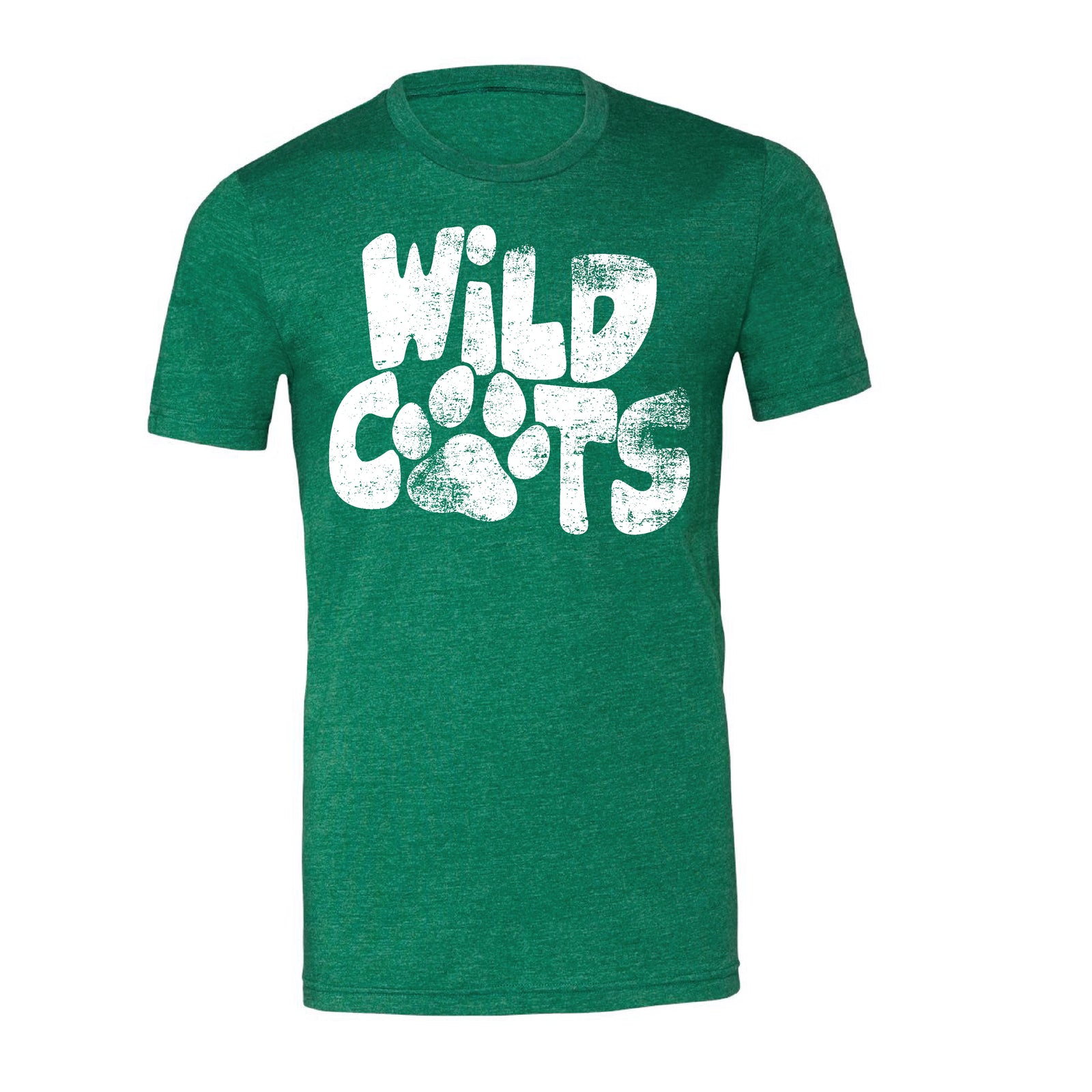 Distressed Wildcats Graphic Tee