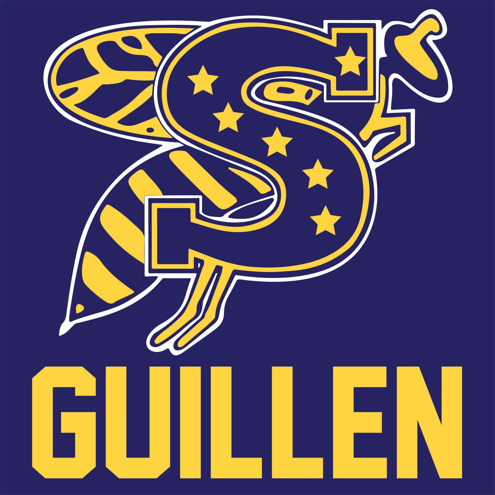 Custom Stephenville Yellow Jackets Logo Decal