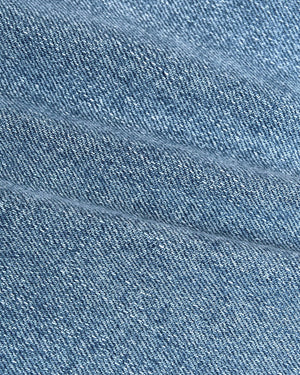 True Classic - Light Indigo Wash Straight Authentic Denim Jeans: 34L / 34