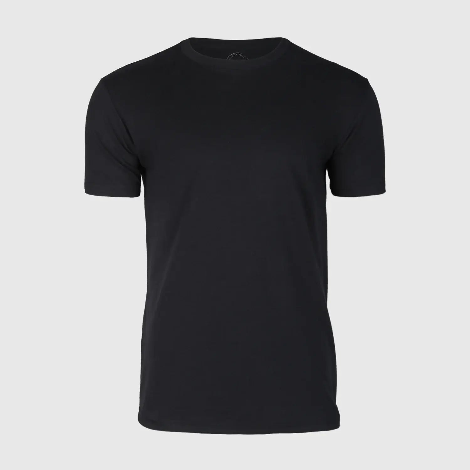 True Classic - Short Sleeve T-Shirt | Crew Neck | Black: XL