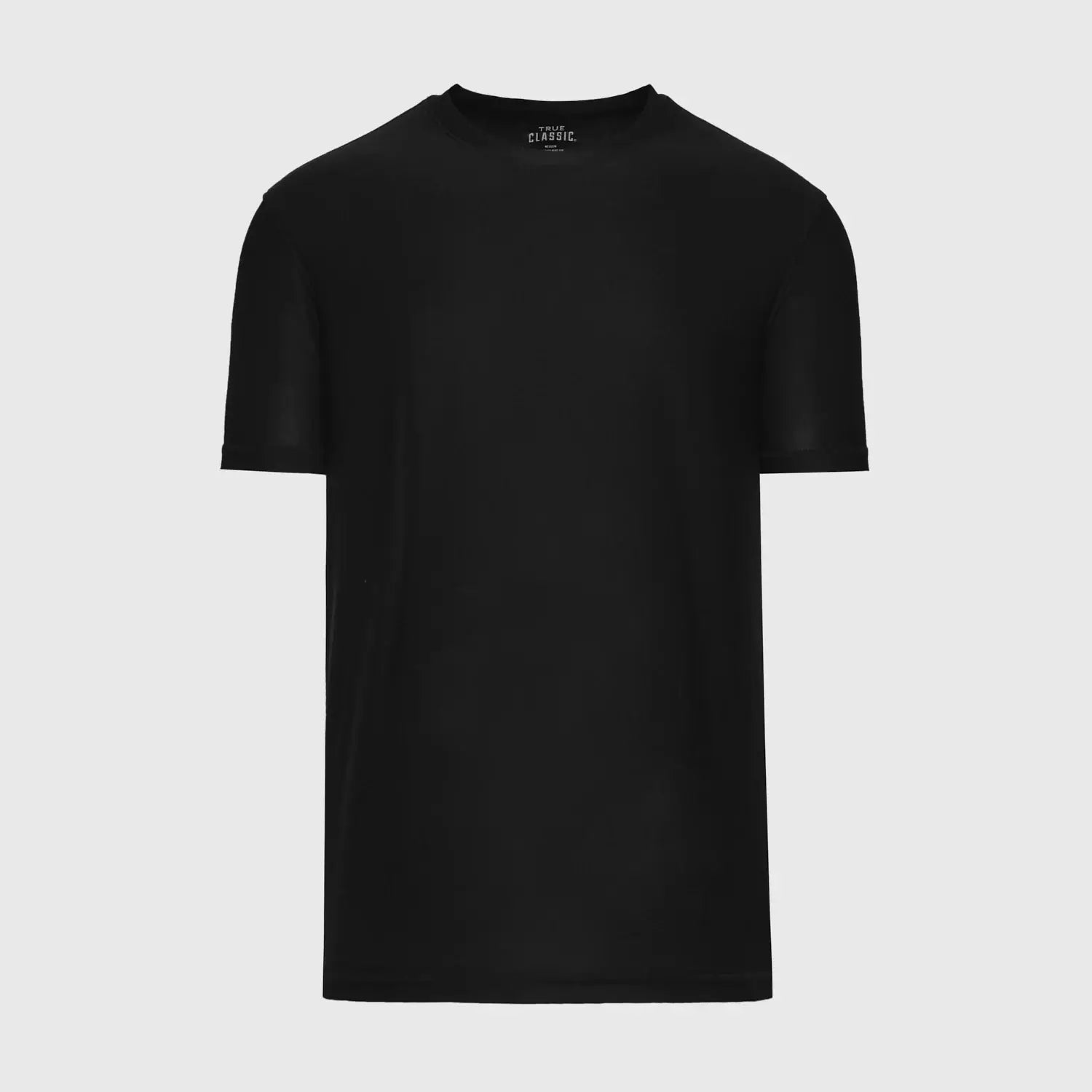 True Classic - Short Sleeve T-Shirt | Active | Crew Neck | Black: XL