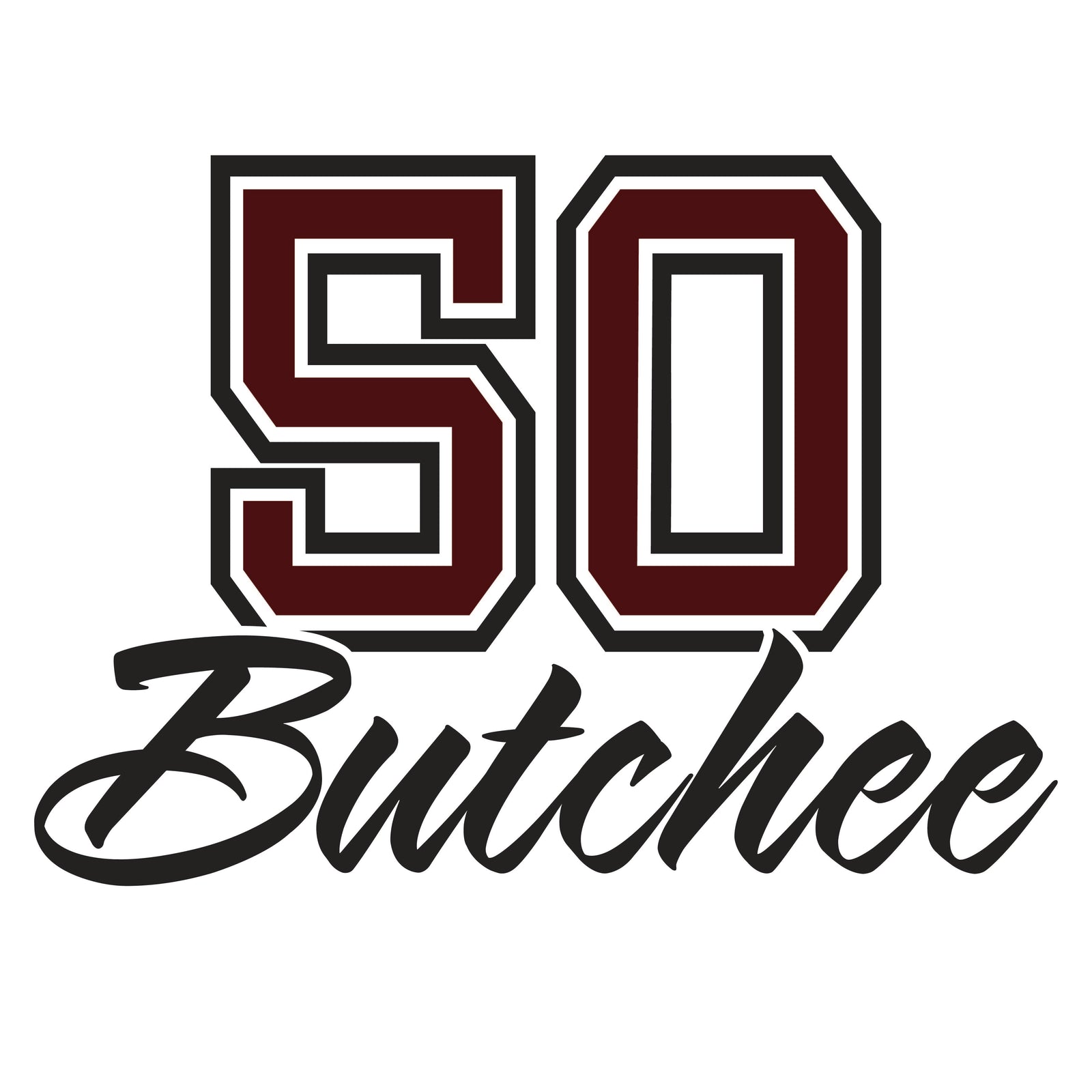 Script Name & Number Decal