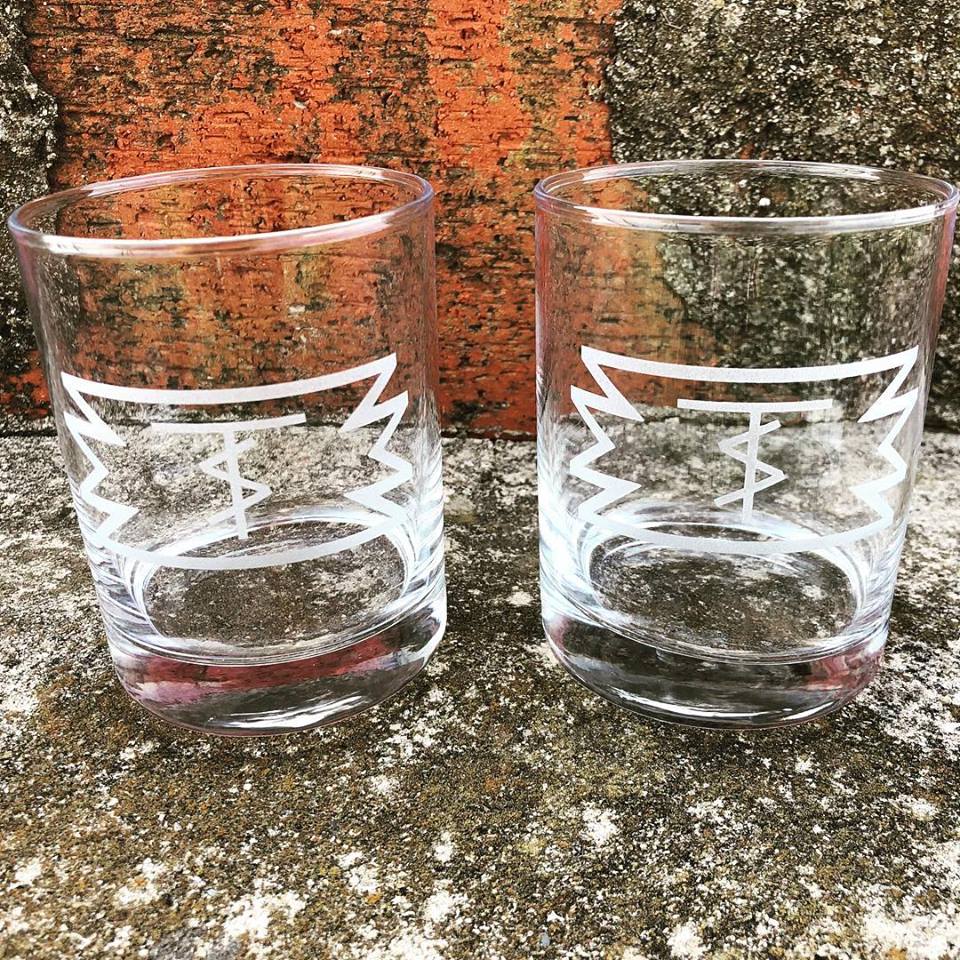 Custom Rocks Glasses